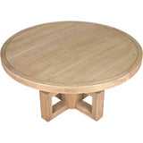 Lima Wood Round Dining Table Dining Tables LOOMLAN By Noir