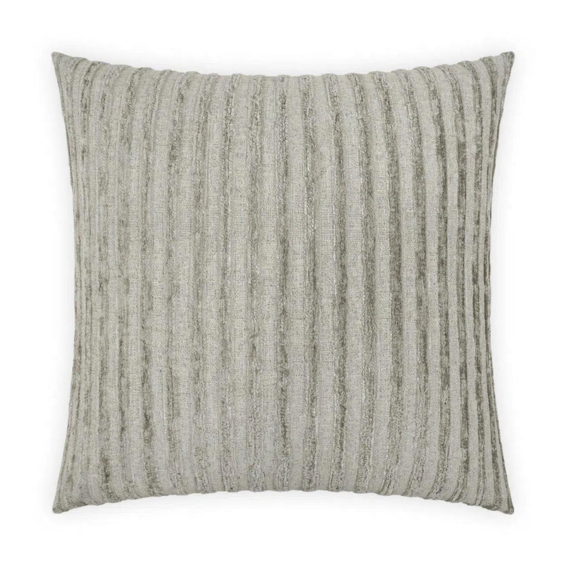 Limits Silver Grey Throw Pillow With Insert Throw Pillows LOOMLAN By D.V. Kap