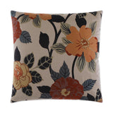 Lindita Multi Color Throw Pillow With Insert Throw Pillows LOOMLAN By D.V. Kap