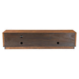 Linea Wide Entertainment Stand Walnut TV Stands & Media Centers LOOMLAN By Zuo Modern