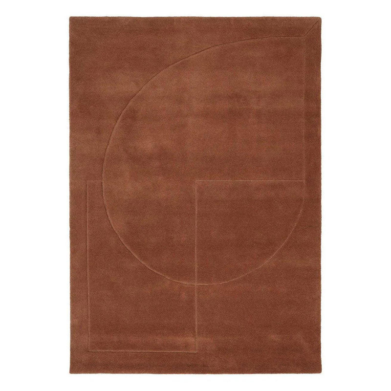 Lineal Poem Amber Wool Area Rug By Linie Design Area Rugs LOOMLAN By Linie Design