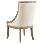 Linen Scoop Chair Dining Chairs LOOMLAN By Furniture Classics