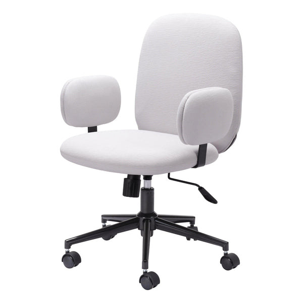 Lionel Office Chair Beige Office Chairs LOOMLAN By Zuo Modern