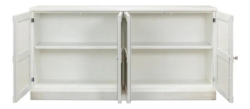 Lionisio Buffet 75" Cortina with Wood Doors Sideboards LOOMLAN By Sarreid