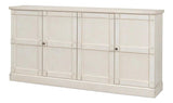 Lionisio Buffet 75" Stucco with Wood Doors Sideboards LOOMLAN By Sarreid