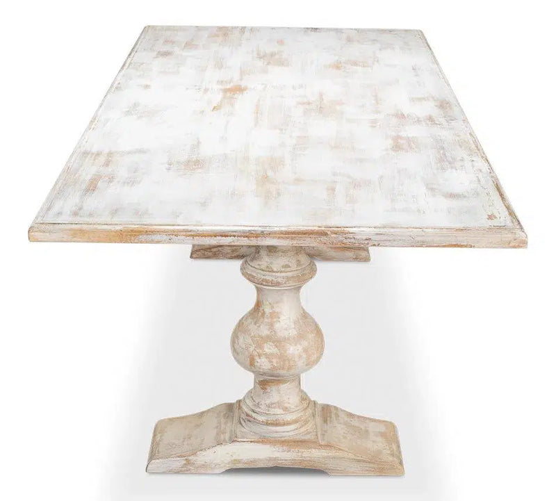 Lionisio Rectangle Trestle Dining Table Dining Tables LOOMLAN By Sarreid