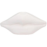 Lips White Fiber Cement White Sculpture Statues & Sculptures LOOMLAN By Noir