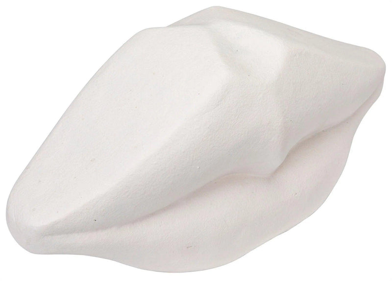 Lips White Fiber Cement White Sculpture Statues & Sculptures LOOMLAN By Noir