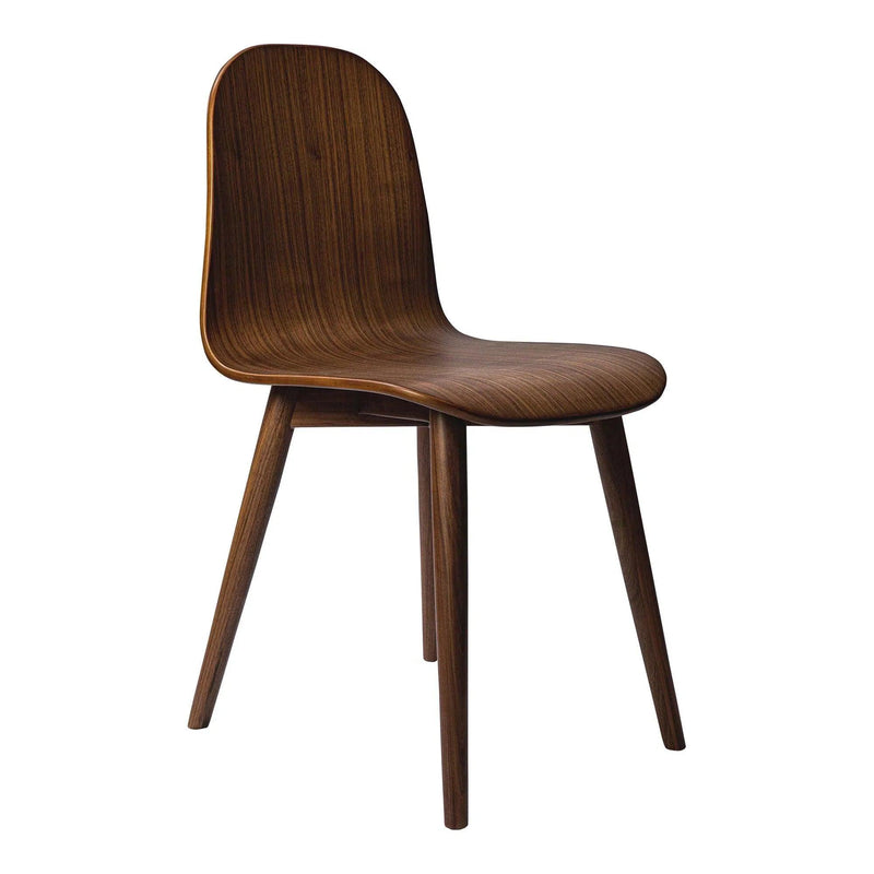 Lissi Wooden Armless Dining Chair