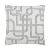 Lithgow White Throw Pillow With Insert Throw Pillows LOOMLAN By D.V. Kap