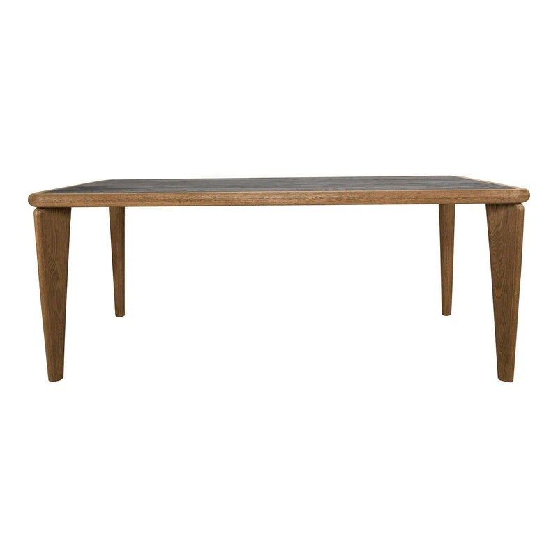 Loden Natural Solid Oak Rectangular Dining Table Dining Tables LOOMLAN By Moe's Home