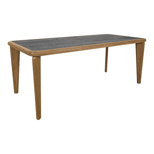 Loden Natural Solid Oak Rectangular Dining Table Dining Tables LOOMLAN By Moe's Home