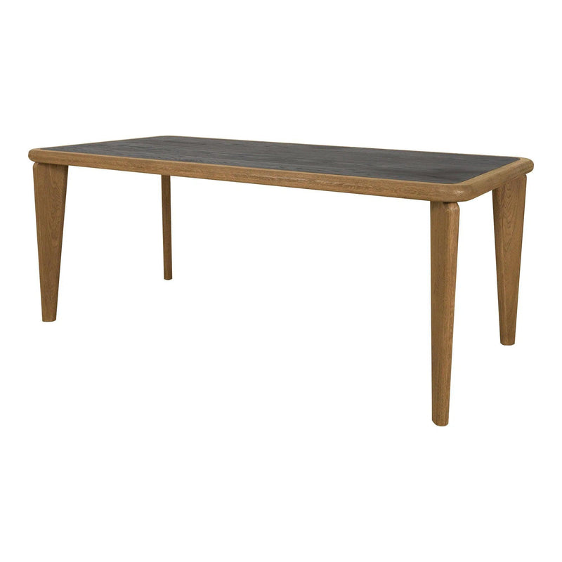 Loden Natural Solid Oak Rectangular Dining Table Dining Tables LOOMLAN By Moe's Home