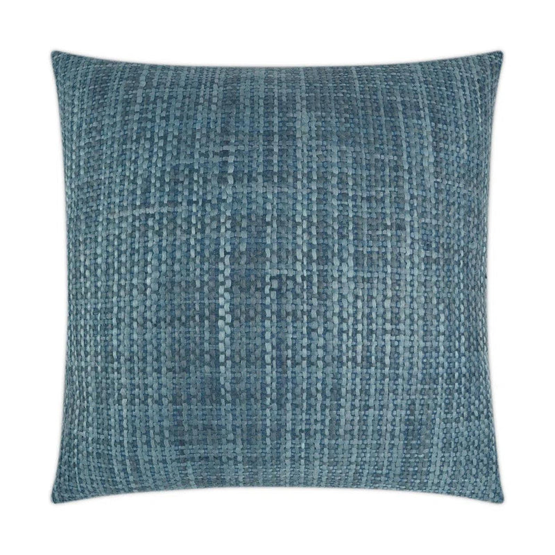 Lofty Blue Throw Pillow With Insert Throw Pillows LOOMLAN By D.V. Kap