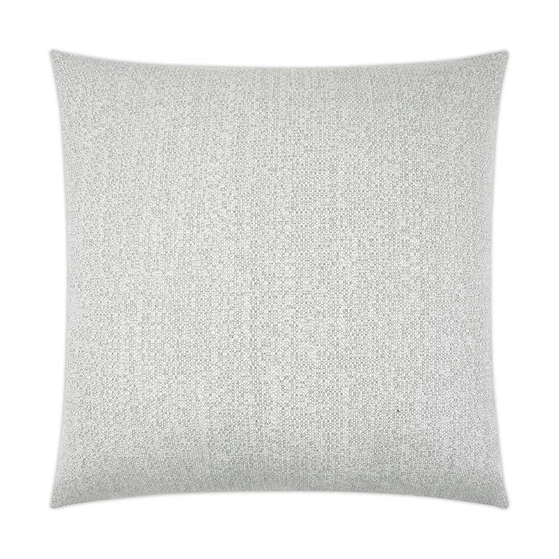 Lolly Snow Solid White Large Throw Pillow With Insert Throw Pillows LOOMLAN By D.V. Kap
