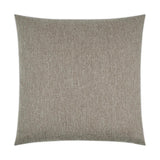 Lolly Taupe Solid Tan Taupe Large Throw Pillow With Insert Throw Pillows LOOMLAN By D.V. Kap