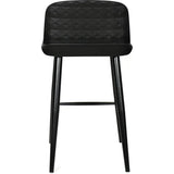 Looey Contemporary Black Counter Stool Counter Stools LOOMLAN By Moe's Home