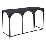 Loriet Console Table Black Console Tables LOOMLAN By Zuo Modern