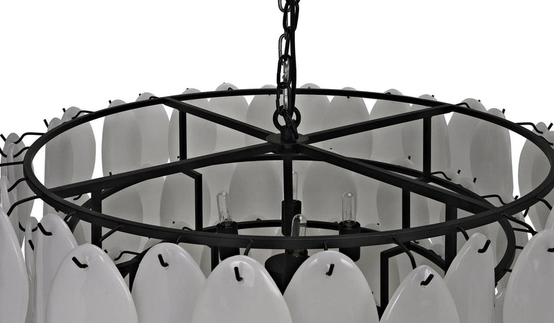 Lotus Chandelier, Extra Large Chandeliers LOOMLAN By Noir