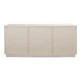 Louvered Sideboard Whitewash Cabinet For Living Room Sideboards LOOMLAN By Sarreid