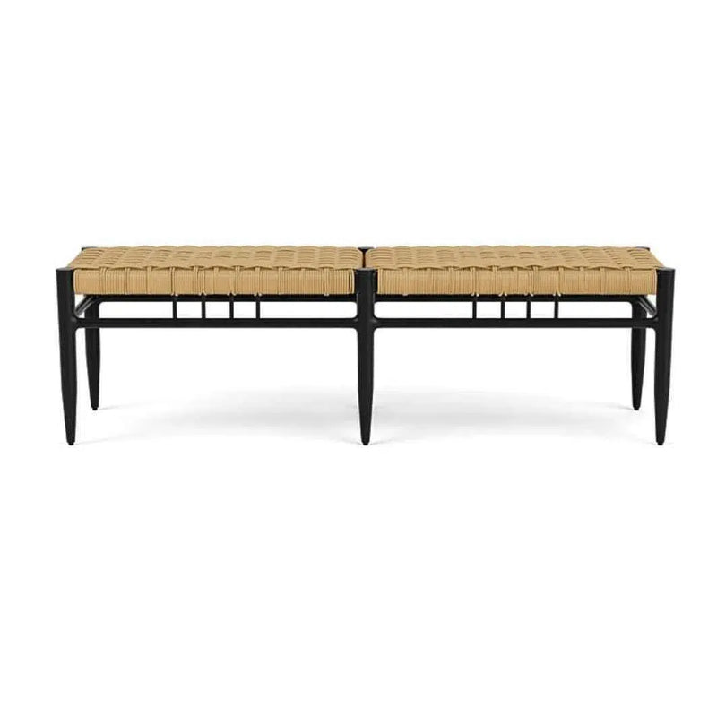 Low Country 49" Rectangular Cocktail Table Premium Wicker Furniture Outdoor Coffee Tables LOOMLAN By Lloyd Flanders