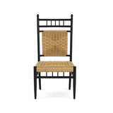 Low Country Armless Dining Chair Premium Wicker Furniture Lloyd Flanders Outdoor Dining Chairs LOOMLAN By Lloyd Flanders