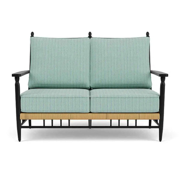 Low Country Loveseat Premium Wicker Furniture Lloyd Flanders Outdoor Sofas & Loveseats LOOMLAN By Lloyd Flanders