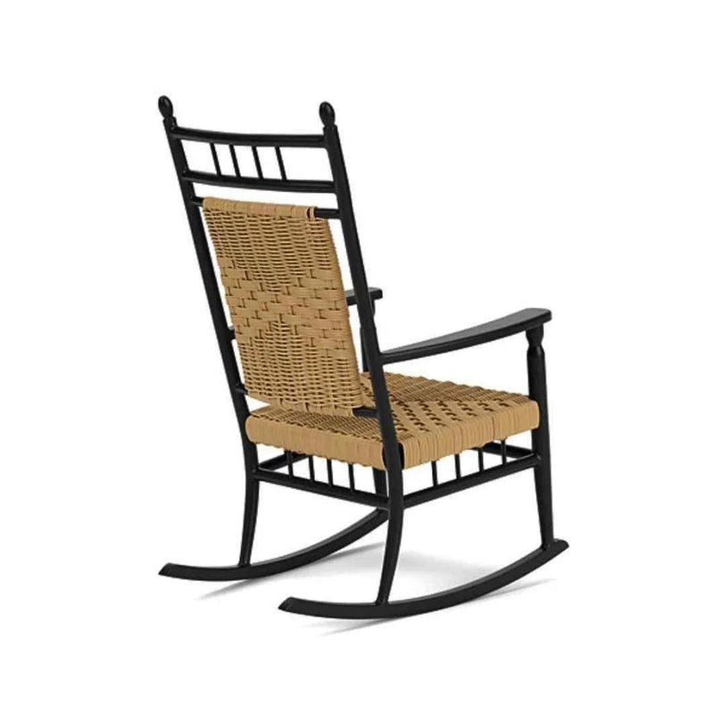 Low Country Porch Rocker Premium Wicker Furniture Lloyd Flanders Outdoor Lounge Chairs LOOMLAN By Lloyd Flanders