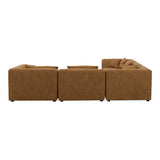 Lowtide Classic L-Shaped Polyester Upholstered Modular Sectional Modular Sofas LOOMLAN By Moe's Home