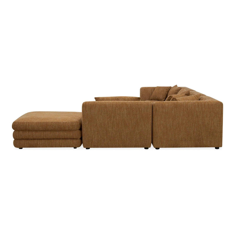 Lowtide Dream Polyester Upholstered Modular Sectional Modular Sofas LOOMLAN By Moe's Home