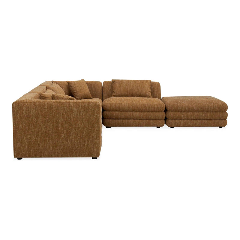 Lowtide Dream Polyester Upholstered Modular Sectional Modular Sofas LOOMLAN By Moe's Home