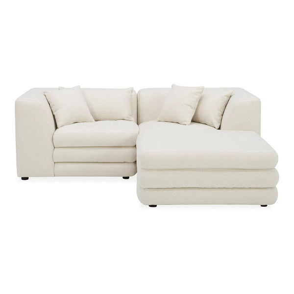 Lowtide Nook Polyester Upholstered Modular Sectional Modular Sofas LOOMLAN By Moe's Home