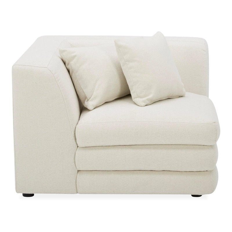 Lowtide Polyester Upholstered Corner Chair Modular Sofas LOOMLAN By Moe's Home