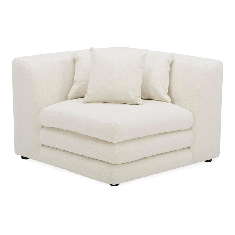 Lowtide Polyester Upholstered Corner Chair Modular Sofas LOOMLAN By Moe's Home