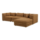 Lowtide Polyester Upholstered Lounge Modular Sectional Modular Sofas LOOMLAN By Moe's Home