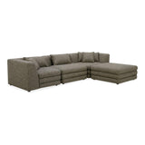 Lowtide Polyester Upholstered Lounge Modular Sectional Modular Sofas LOOMLAN By Moe's Home