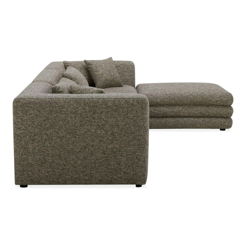 Lowtide Polyester Upholstered Lounge Modular Sectional Modular Sofas LOOMLAN By Moe's Home