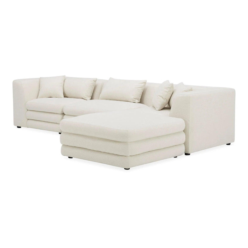 Lowtide Polyester Upholstered Lounge Modular Sectional Modular Sofas LOOMLAN By Moe's Home