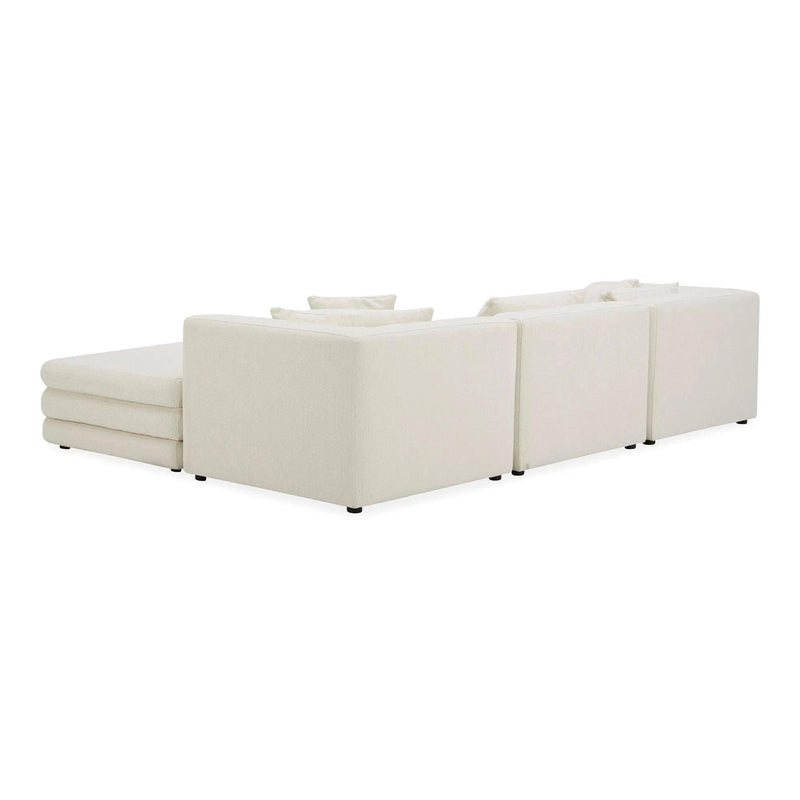 Lowtide Polyester Upholstered Lounge Modular Sectional Modular Sofas LOOMLAN By Moe's Home