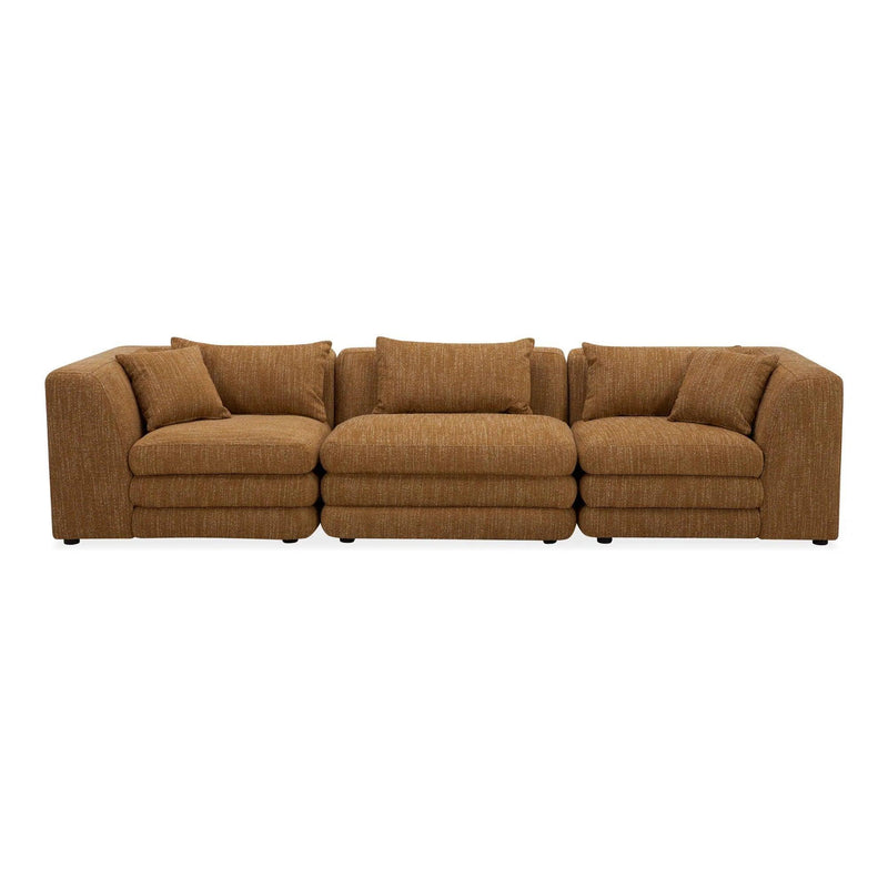 Lowtide Polyester Upholstered Modular Sofa Modular Sofas LOOMLAN By Moe's Home