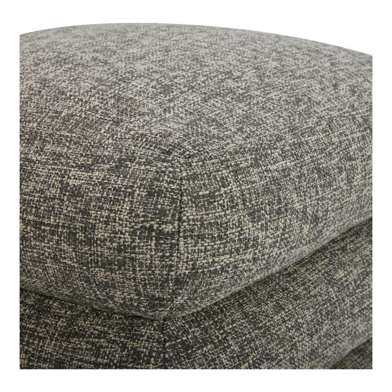 Lowtide Polyester Upholstered Ottoman Ottomans LOOMLAN By Moe's Home