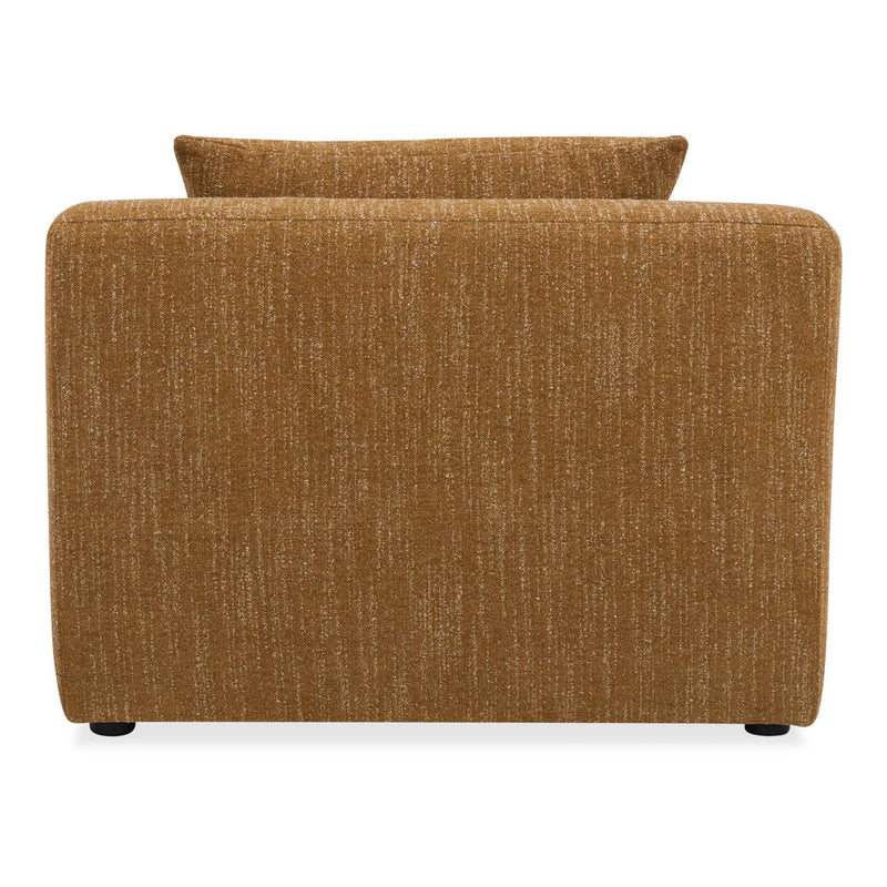 Lowtide Polyester Upholstered Slipper Chair Modular Sofas LOOMLAN By Moe's Home