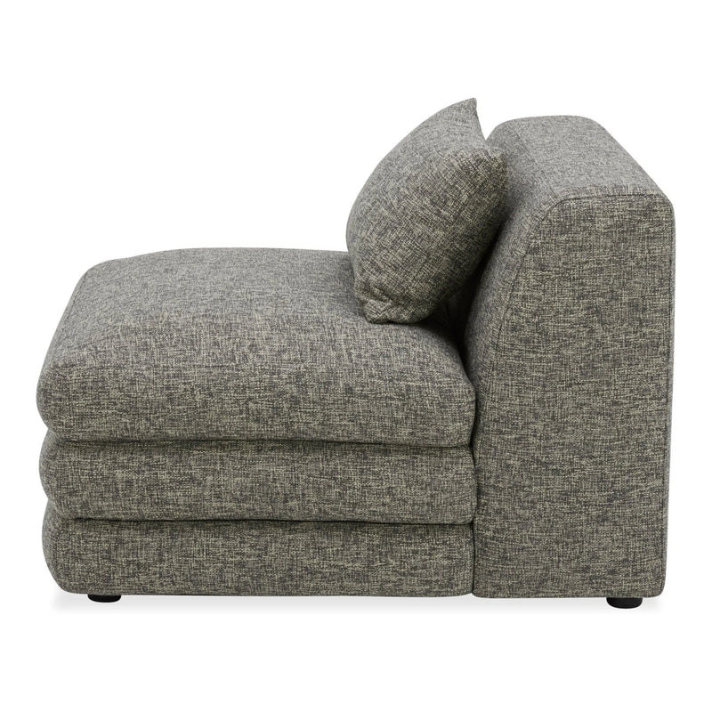 Lowtide Polyester Upholstered Slipper Chair Modular Sofas LOOMLAN By Moe's Home