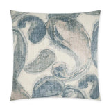 Lucerne Blue Transitional Blue Large Throw Pillow With Insert Throw Pillows LOOMLAN By D.V. Kap