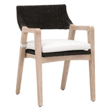 Lucia Fabric Upholstered Armless Dining Chair