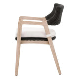 Lucia Fabric Upholstered Armless Dining Chair