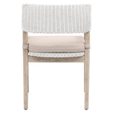 Lucia Fabric Upholstered Armless Dining Chair