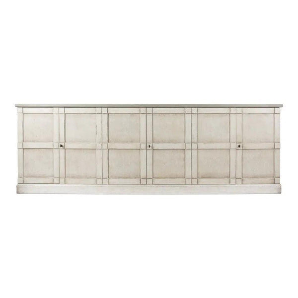 Luciana 6 Wood Door Buffet 112" Sideboards LOOMLAN By Sarreid