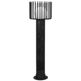 Lucis Floor Lamp, Black Steel Floor Lamps LOOMLAN By Noir