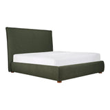 Luzon Leather Tall Headboard King Bed Beds LOOMLAN By Moe's Home